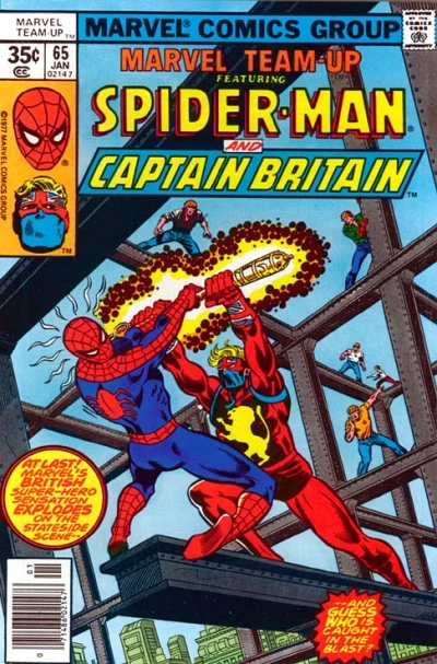 Cover of Introducing, Captain Britain