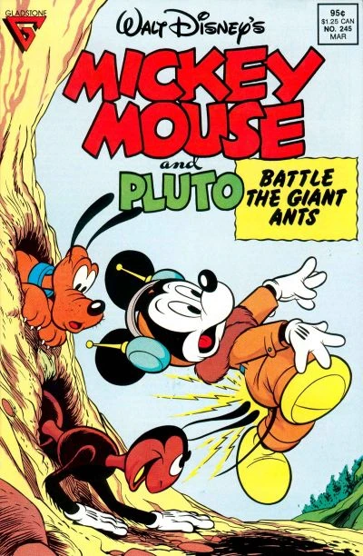 Cover of Mickey Mouse and Pluto Battle the Giant Ants