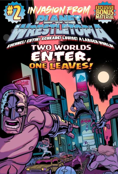 Cover of Two Worlds Enter, One Leaves!