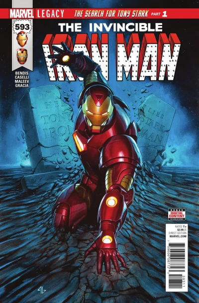 Cover of The Search For Tony Stark Part One; [Untitled]