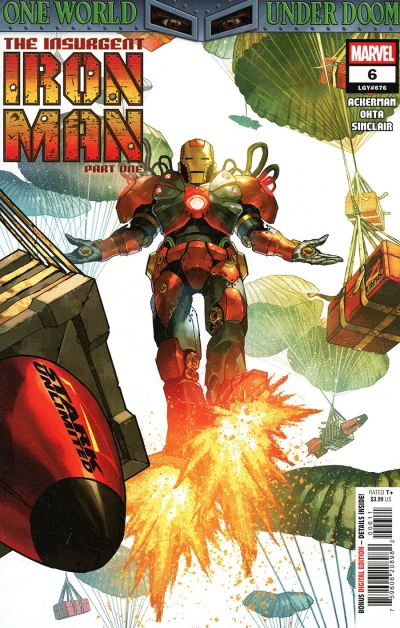 Cover of The Insurgent Iron Man, Part One: Another Man's Freedom Fighter