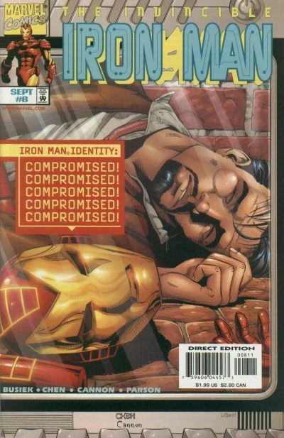Cover of Iron Man Identity: Compromised