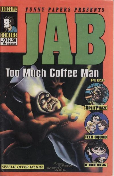 Cover of Too Much Coffee Man
