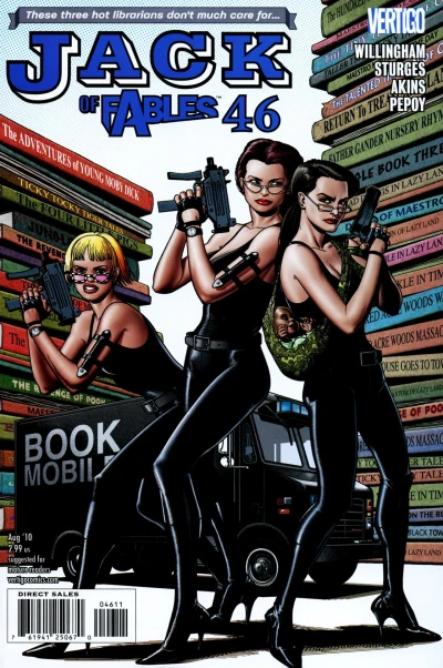 Cover of Hot Librarians! The First Ingredient in the Ultimate Jack of Fables Story!