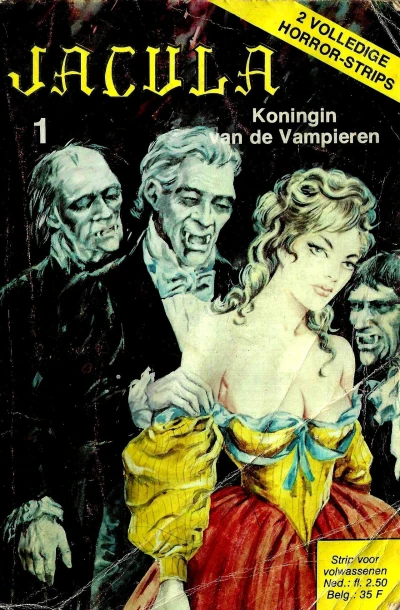 Cover of De koningin van de vampieren; Terreur op het college