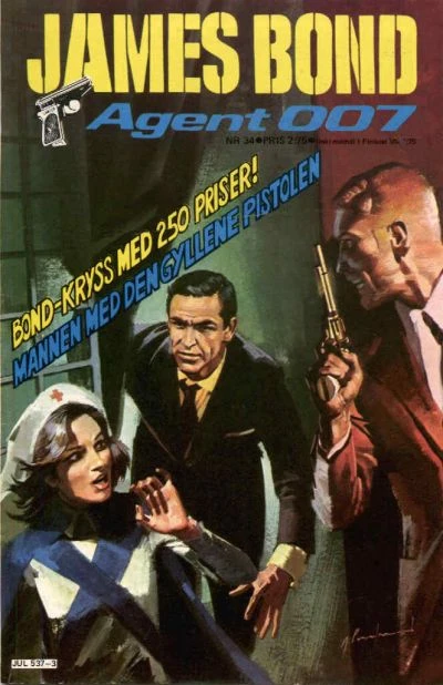 Cover of Mannen med den gyllene pistolen