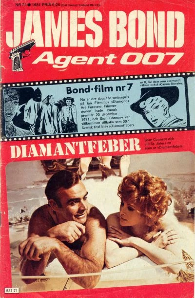 Cover of Diamantfeber (Diamonds are Forever)