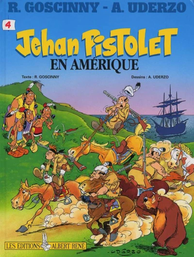 Cover of Jehan Pistolet en Amérique