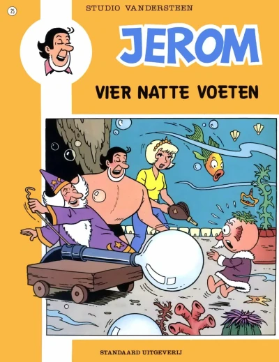 Cover of Vier Natte Voeten
