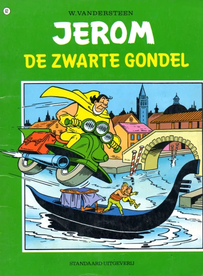 Cover of De Zwarte Gondel