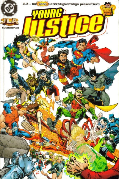 Cover of Young Justice: Sünden der Jugend
