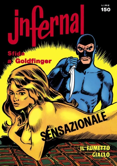 Cover of “Sfida a Goldfinger”