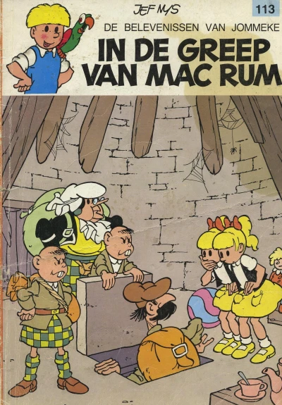 Cover of In de greep van Mac Rum