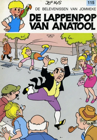 Cover of De lappenpop van Anatool