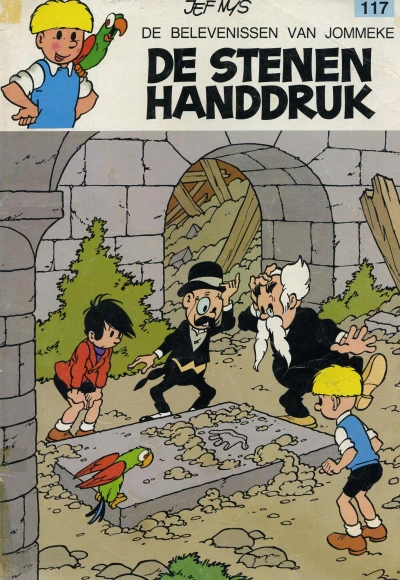 Cover of De stenen handdruk