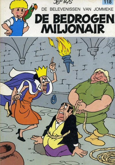Cover of De bedrogen miljonair