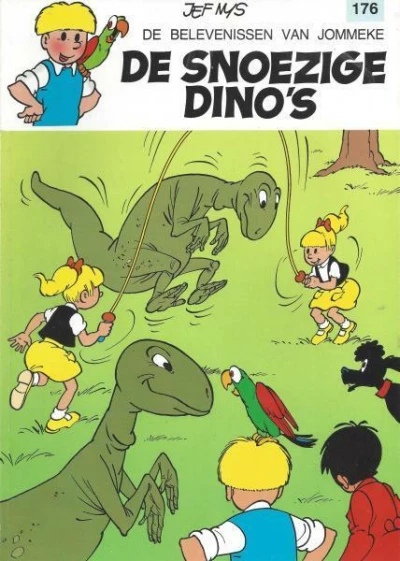 Cover of De Snoezige Dino's