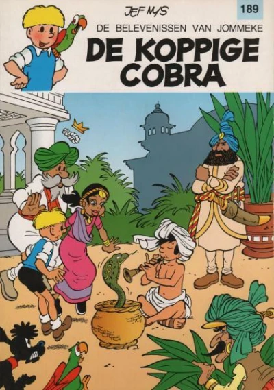 Cover of De Koppige Cobra