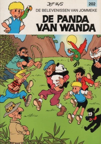 Cover of De Panda Van Wanda