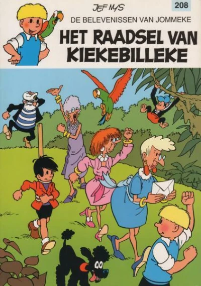 Cover of Het Raadsel Van Kiekebilleke