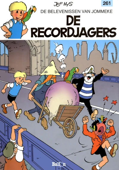 Cover of De Recordjagers
