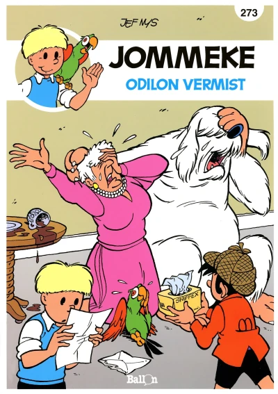 Cover of Odilon Vermist