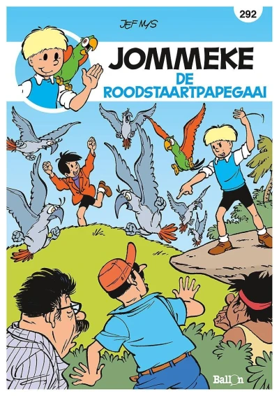 Cover of De roodstaartpapegaai