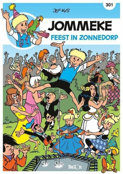 Cover of Feest in Zonnedorp