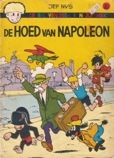 Cover of De hoed van Napoleon