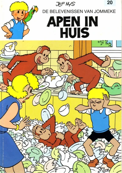Cover of Apen in huis