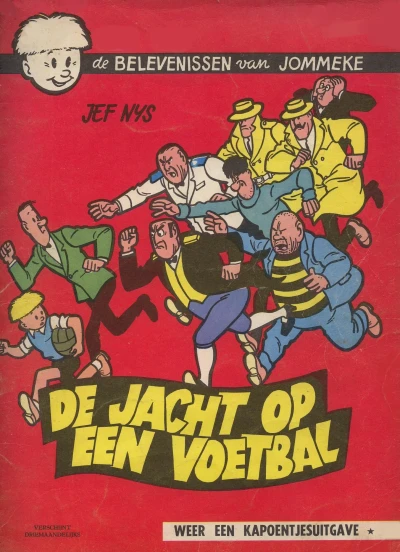 Cover of De Jacht op een Voetbal