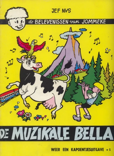 Cover of De muzikale Bella
