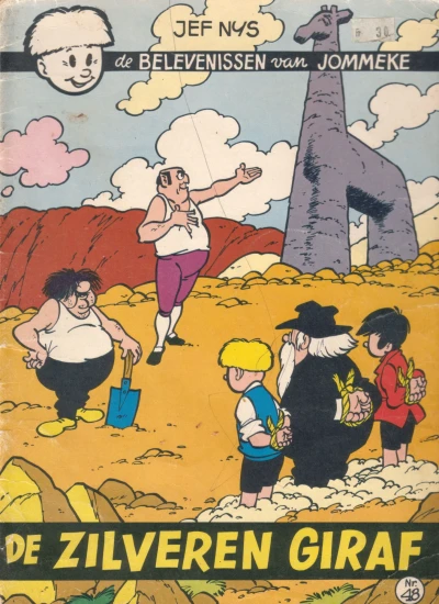 Cover of De zilveren giraf