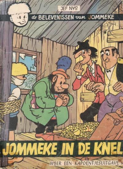 Cover of Jommeke in de knel