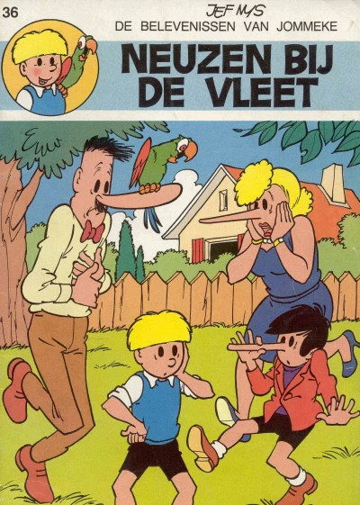 Cover of Neuzen bij de vleet