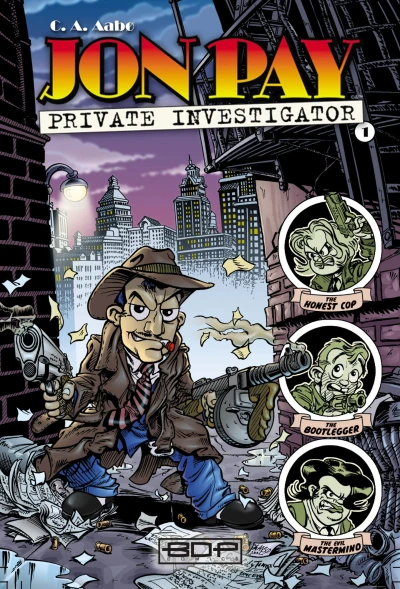 Cover of Jon Pay, PI vs, Machine Gun Kelly