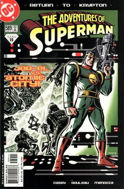 Cover of Jor-El vs. Atomic City! : Return to Krypton Part 2 : Second Honeymoon