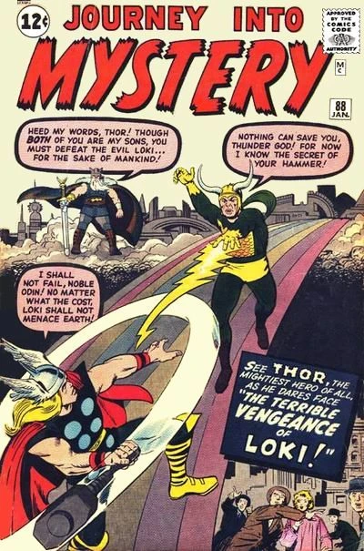Cover of The Terrible Vengeance Of Loki!