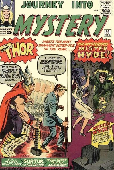Cover of The Mysterious Mister Hyde!