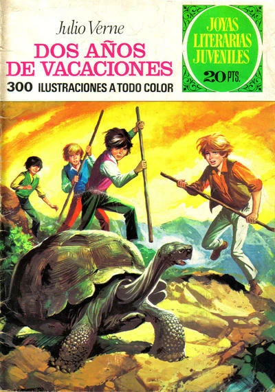 Cover of Dos años de vacaciones