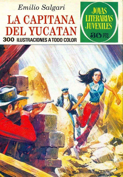Cover of La capitana del Yucatán