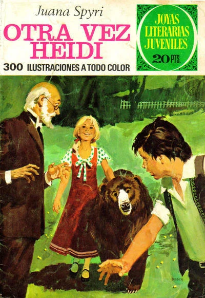 Cover of Otra vez Heidi