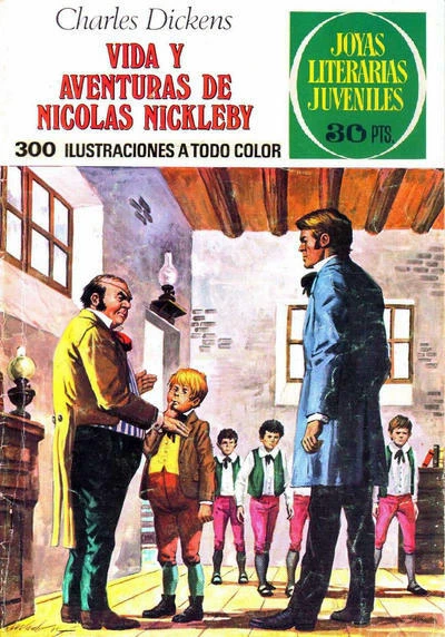 Cover of Vida y aventuras de Nicolás Nickleby