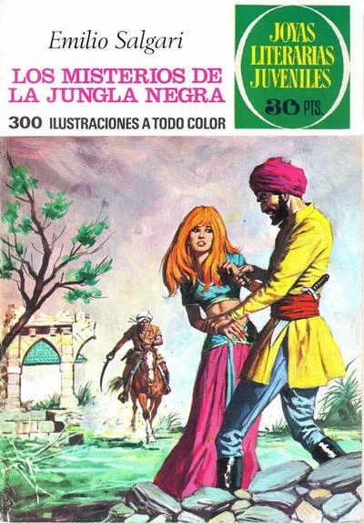 Cover of Los misterios de la jungla negra