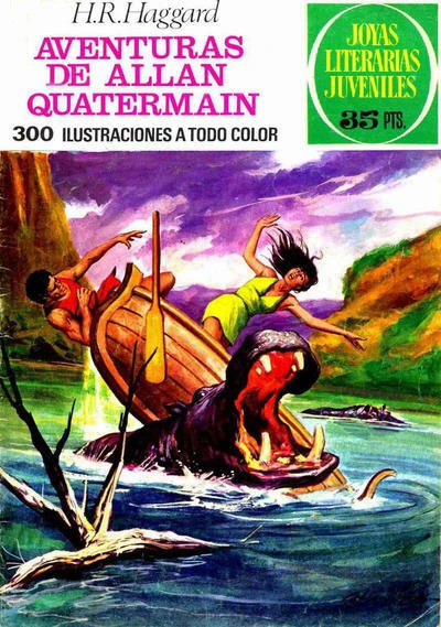 Cover of Aventuras de Allan Quatermain