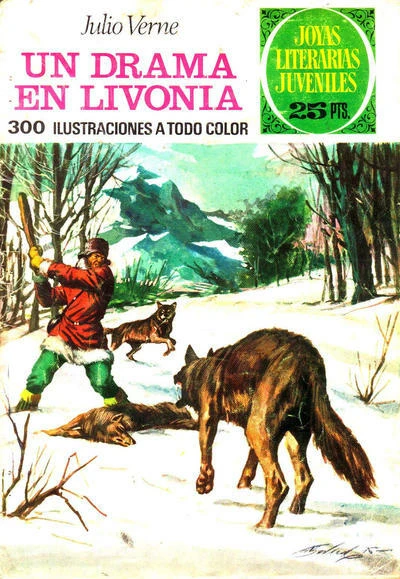 Cover of Un drama en Livonia