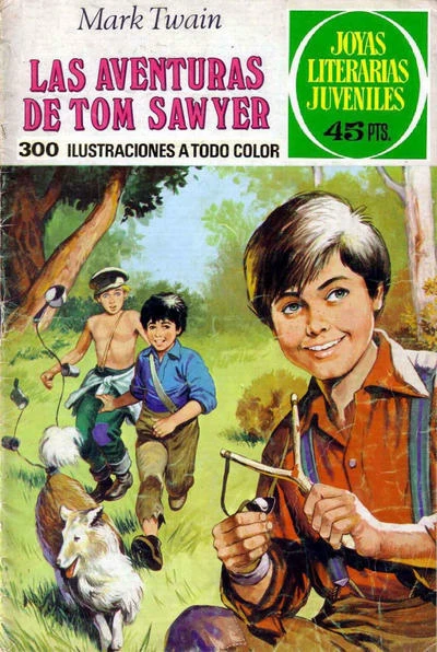 Cover of Las aventuras de Tom Sawyer