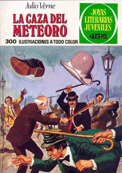Cover of La caza del meteoro