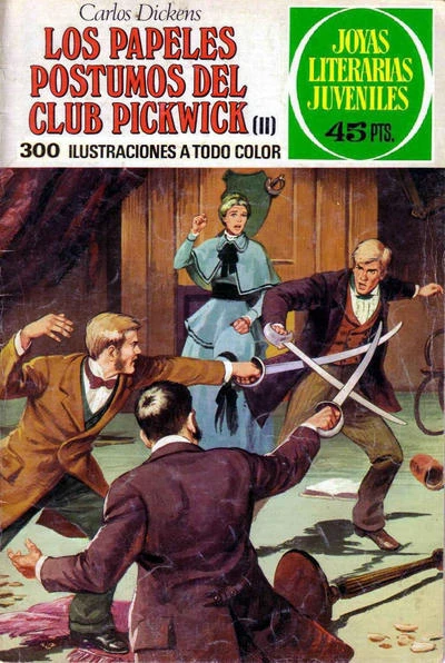 Cover of Los papeles póstumos del Club Pickwick (II)