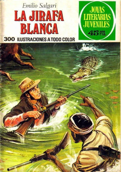 Cover of La jirafa blanca